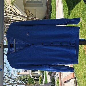 Preppy Vintage Blue Carnigan